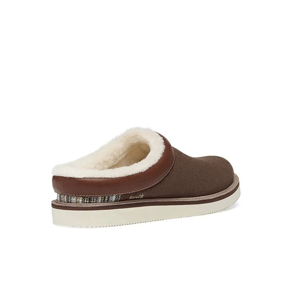 Sanuk Cozy Vibes Men\'s Brown Slippers   Sizes 9 or 11 New with tag